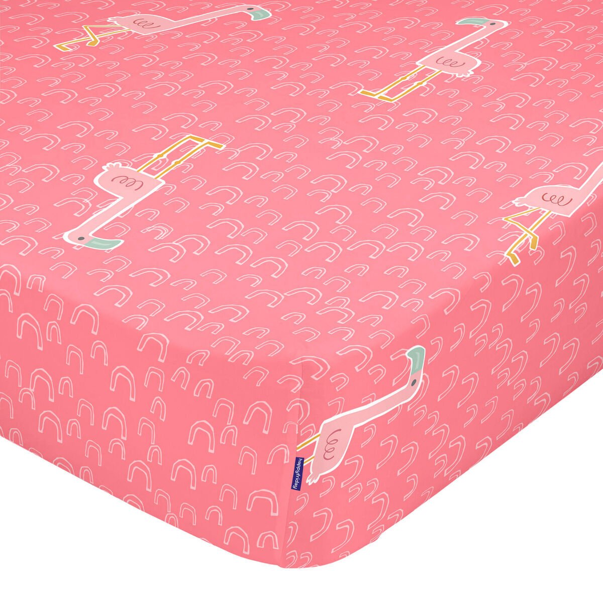 Prześcieradło HappyFriday MOSHI MOSHI Kolorowe 90 x 200 x 32 cm