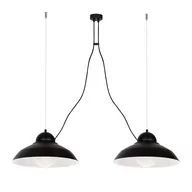 Lampy sufitowe - Milagro Lampa wisząca Gustav 2 Czarny MLP4814 - MLP4814 - miniaturka - grafika 1
