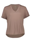 Koszulki sportowe damskie - Reebok Koszulka sportowa "DreamBlend" w kolorze jasnobrązowym - miniaturka - grafika 1