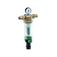 Akcesoria grzewcze - Honeywell Filtr z płukaniem wstecznym ze Złączkami 1 1/2&quot; siatka 20 mikr. F - miniaturka - grafika 1