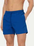 Kąpielówki męskie - Tommy Hilfiger Szorty kąpielowe UM0UM03477 Niebieski Regular Fit - miniaturka - grafika 1