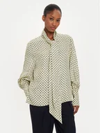 Bluzki damskie - Tommy Hilfiger Bluzka WW0WW42294 Żółty Relaxed Fit - miniaturka - grafika 1