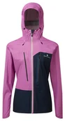 Bluzy sportowe męskie - RONHILL Kurtka do biegania damska TECH FORTIFY JACKET navy/fuchsia - miniaturka - grafika 1