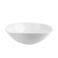 Miski i półmiski - Salaterka szklana White Harmony 26,5 x 7,8 cm biały - miniaturka - grafika 1