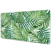 Podkładki na biurko - Duża podkładka na biurko Egzotyczne liście 90x45cm - miniaturka - grafika 1