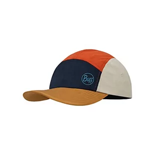 Buff Kids 5 Panel Go Sharp 50 regulowana lekka czapka z daszkiem do biegania - Czapki dla dzieci - miniaturka - grafika 1
