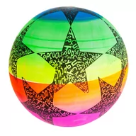 Piłki dla dzieci - Piłka Gumowa Kolorowa Gwiazdki Tęczowa Dla Dzieci Do Domu Na Zewnatrz - miniaturka - grafika 1