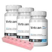 Witaminy i minerały - Virtisan, Suplement diety, 3x30 kaps. - miniaturka - grafika 1