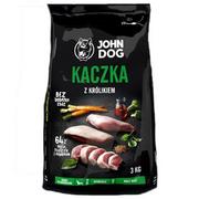 Sucha karma dla psów - John Dog Kaczka z Królikiem 3kg - miniaturka - grafika 1