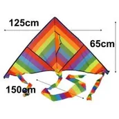 Zabawki i gry sportowe - Latawiec tęczowy 495944 Adar - miniaturka - grafika 1