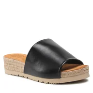 Espadryle damskie - Unisa Espadryle Barina Ns Black - miniaturka - grafika 1