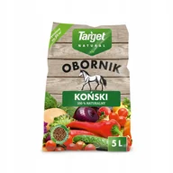 Nawozy ogrodnicze - Obornik Koński granulowany - EKO nawóz 5 l TARGET - miniaturka - grafika 1