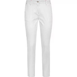 Spodnie damskie - Kappa GINGER spodnie damskie białe - grafika 1