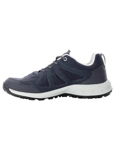 Jack Wolfskin Woodland 2 Texapore Low W damskie buty trekkingowe, szary (Graphite), 42 EU - Buty trekkingowe damskie - miniaturka - grafika 1