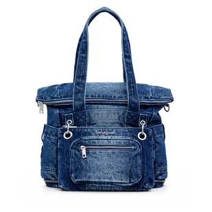 Plecak Desigual 25SAKD02 Granatowy - Torebki damskie - miniaturka - grafika 1