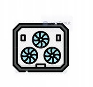 Podkładki chłodzące pod laptopa - PODSTAWKA PODKŁADKA CHŁODZĄCA POD LAPTOP-A 10-19'' - miniaturka - grafika 1