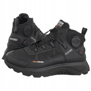 Buty Sneakersy Męskie Palladium Thunder Prtct Wp+ Black 74394 Czarne - Buty trekkingowe męskie - miniaturka - grafika 1