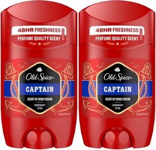 Old Spice Captain - Dezodorant w sztyfcie dla mężczyzn 2x50ml - Dezodoranty i antyperspiranty męskie - miniaturka - grafika 1