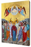 Ikony i obrazy sakralne - Ikona wniebowstąpienie Jezusa Chrystusa - miniaturka - grafika 1
