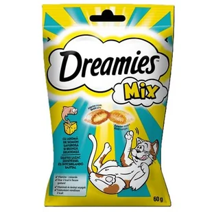 WHISKAS del. DREAMIES łosoś/ser - Przysmaki dla kotów - miniaturka - grafika 1