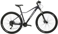 Rowery - Rower górski damski Kross Lea 5.0 27,5 XS(14") granatowy srebrny - miniaturka - grafika 1