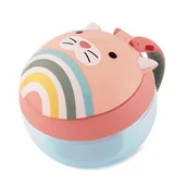 Zestawy naczyń dla dzieci - Skip Hop Kubek Niewysypek na Przekąski Kot ZOO - miniaturka - grafika 1