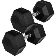 Sztangi - MOVIT Sześciokątna sztanga 30 kg, zestaw 2 szt. - miniaturka - grafika 1