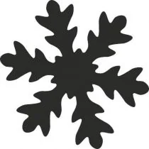 Dziurkacz ozdobny duży 25mm śnieżynka - Przybory szkolne - miniaturka - grafika 1