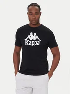 Koszulki męskie - Kappa T-Shirt Authentic 361N6QW Czarny Regular Fit - miniaturka - grafika 1