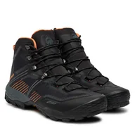 Buty trekkingowe męskie - Trekkingi Mammut 3030-05040 Czarny - miniaturka - grafika 1