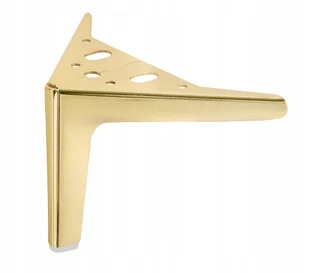 Noga meblowa stopka do łóżka kanapy ZŁOTA loftowa H150 wytrzymała SL013 - Meble modułowe i akcesoria - miniaturka - grafika 1