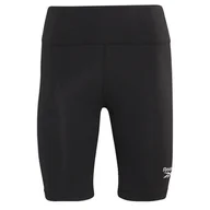 Spodenki damskie - Damskie Spodenki REEBOK RI SL FITTED SHORT GL4694 – Czarny - miniaturka - grafika 1