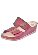 Klapki i japonki damskie - Dr. Brinkmann Klapki damskie, czerwony, 42 EU - miniaturka - grafika 1