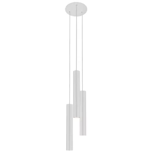 Nowodvorski LAMPA wisząca EYE L 8916 metalowa OPRAWA minimalistyczny ZWIS kaskada tuby biała 8916