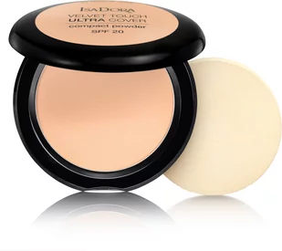 IsaDora Velvet Touch Ultra Cover SPF20 Compact Powder 62 Warm Vanilla 7,5g - Pudry do twarzy - miniaturka - grafika 2