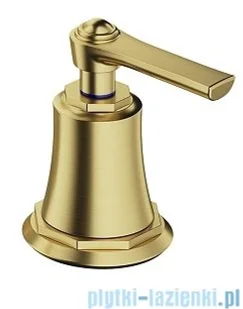 Omnires Armance bateria umywalkowa 3-otworowa mosiądz szczotkowany AM5214BSB | - Baterie umywalkowe - miniaturka - grafika 4