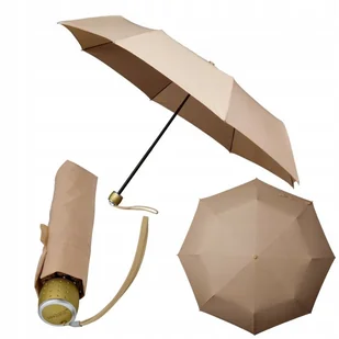 PARASOLKA DAMSKA SKŁADANA LEKKA HOLENDERSKA BEŻOWA DO TOREBKI - Parasole PARASOLKA DAMSKA SKŁADANA LEKKA HOLENDERSKA BEŻOWA DO TOREBKI - Parasole - miniaturka - grafika 1