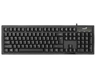 Klawiatury - Genius Smart KB-102 CZ+SK layout (31300007403) Czarna/Srebrna - miniaturka - grafika 1