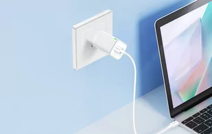 Ładowarka sieciowa Foneng GAN35 2x USB-C 2.4A (biała) - Ładowarki i akumulatory - miniaturka - grafika 3