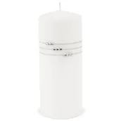 Świece - Art Pol Pol Świeca biała Kolia Mat Walec Duży Fi7 119383 258276 - miniaturka - grafika 1