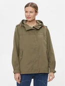 Kurtki damskie - Pepe Jeans Parka Sally PL402319 Zielony Regular Fit - miniaturka - grafika 1