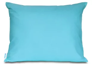 Poszewka 50x60 bawełniana Semplice turkusowa - Poszewki na poduszki - miniaturka - grafika 1