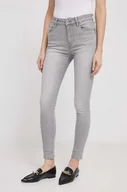 Spodnie damskie - Pepe Jeans jeansy damskie kolor szary - miniaturka - grafika 1