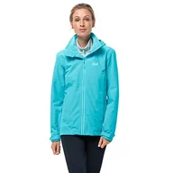 Kurtki damskie - Jack Wolfskin Damska Kurtka Evandale W, Dark Aqua, S - miniaturka - grafika 1