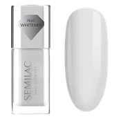 Lakiery hybrydowe - Semilac Lakier klasyczny Nail Laquer, 100 Nail Whitener - miniaturka - grafika 1