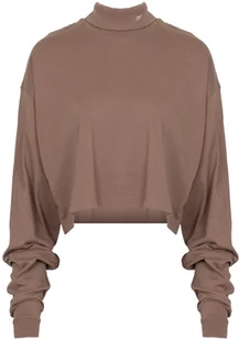 REEBOK - BLUZKA Z DŁUGIM RĘKAWEM DAMSKA CL WDE COTTON LONGSLEEVE HT7861-XL - Bluzki damskie - miniaturka - grafika 1