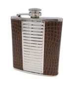 Piersiówki - Piersiówka metalowa 207 ml na prezent upominek - miniaturka - grafika 1