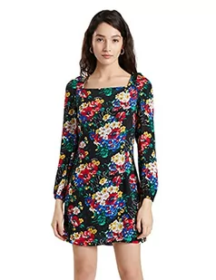 Desigual Damska sukienka Vest_NILO na co dzień, wielokolorowa, XL (DE) - Sukienki - miniaturka - grafika 1