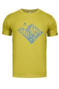 Koszulki sportowe męskie - Koszulka męska T-shirt z modalu Alpinus Skilbrum zielony jasny - miniaturka - grafika 1