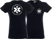 Odzież robocza - Promostars LPP - Koszulka damska RATOWNICTWO MEDYCZNE granatowa - miniaturka - grafika 1